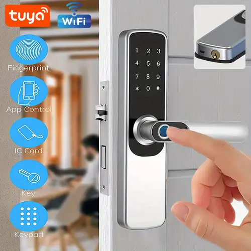Wafu Smart Lock Keyless Entry Door Lock with BLE Gateway Handle Password Door Lock TY App Remote Buy cheaply on Wafu Smart Lock Keyless Entry Door Lock with BLE Gateway Handle Password Door Lock TY App Remote Buy cheaply on