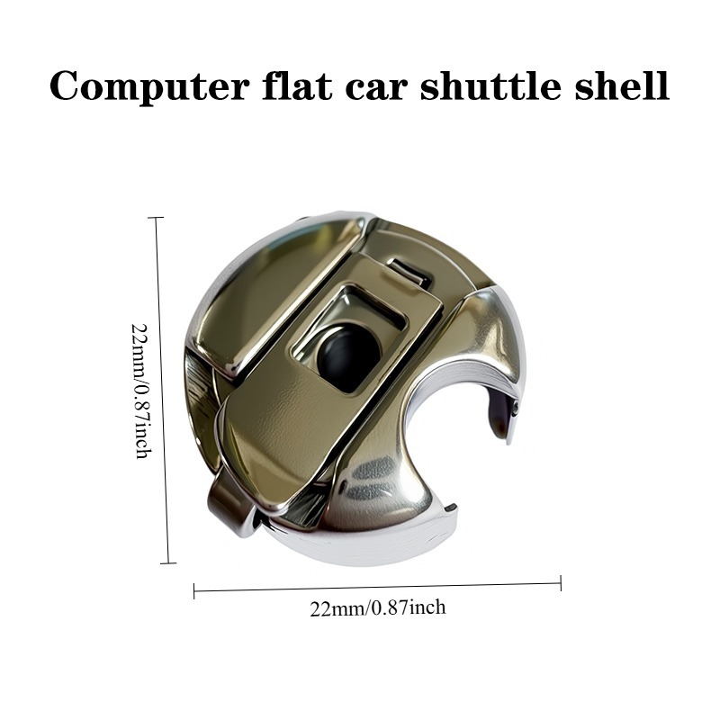 TEMU Industrial Sewing Machine Components Including A Computer Flat Car Shuttle Shell, Steel Sheet Additions, And Various Shuttle Box Parts