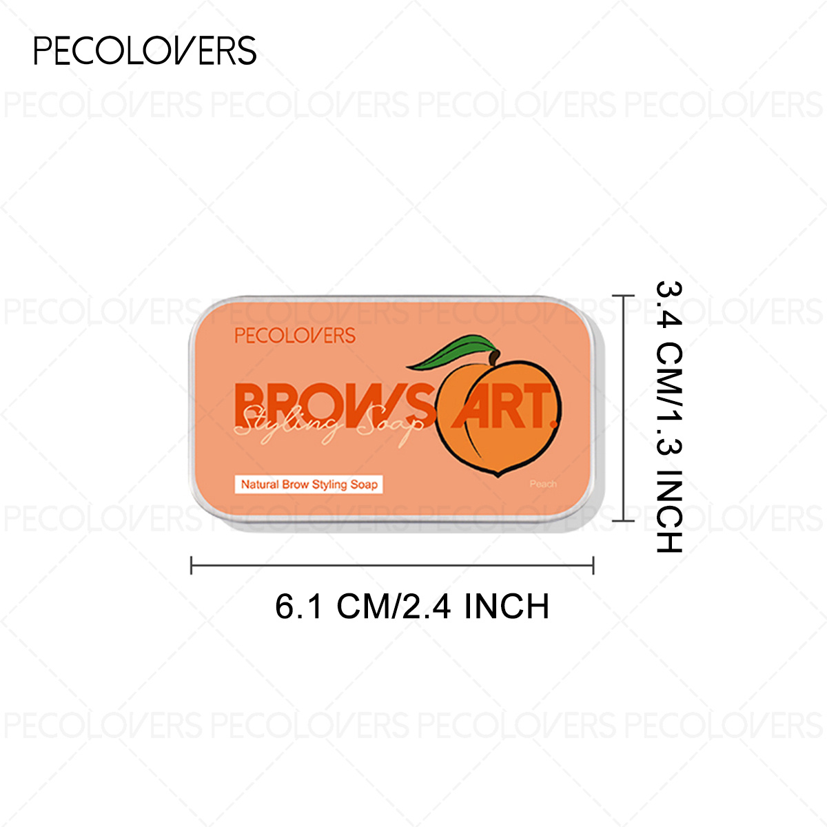 Long-Lasting Quick-Setting Clear Brow Styling Soap