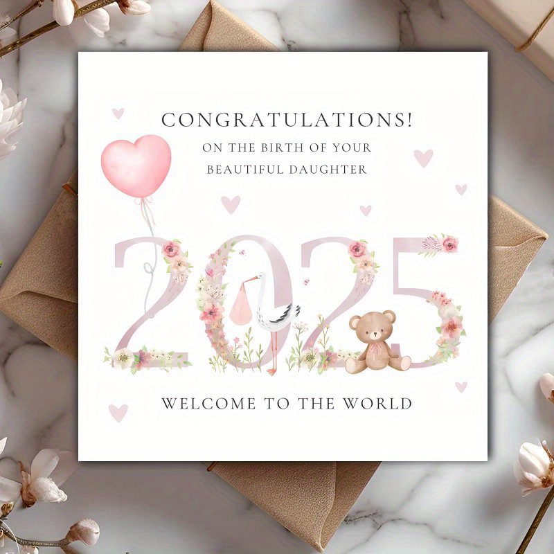 fun baby shower card 12 congratulations congratulations Temu