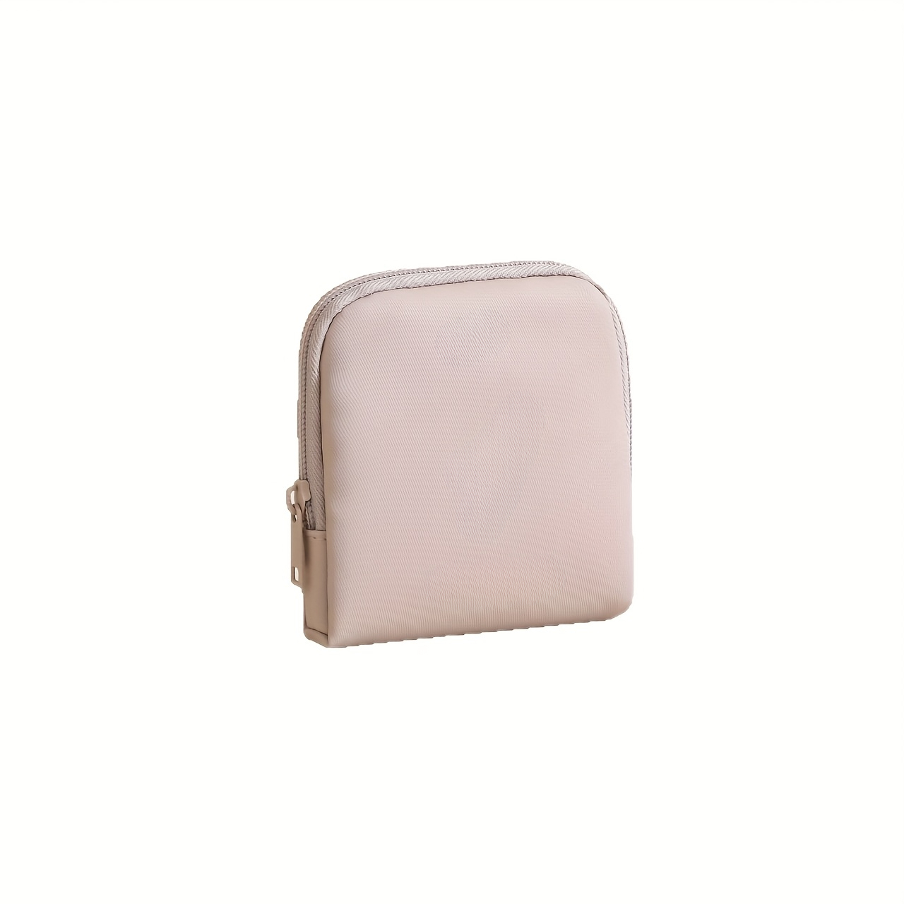 TEMU Pu Velvet Zipper Portable Jewelry Storage Bag, Travel -the-go Jewelry Organizer Pouch, Christmas Mother's Day Holiday Gift For Women And