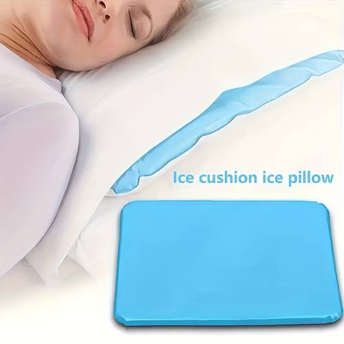 reusable cooling gel pillow suitable for pillow seat cushion or back cushion filled thermoregulation pad machine washable gel pad for bed use for no electricity required