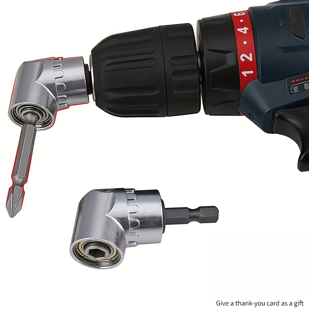 right angle drill bit   change screwdriver adapter featuring a magnetic drill bit compatible with drills and electric drills ideal for tight spaces and automotive repairs built to be sturdy and durable