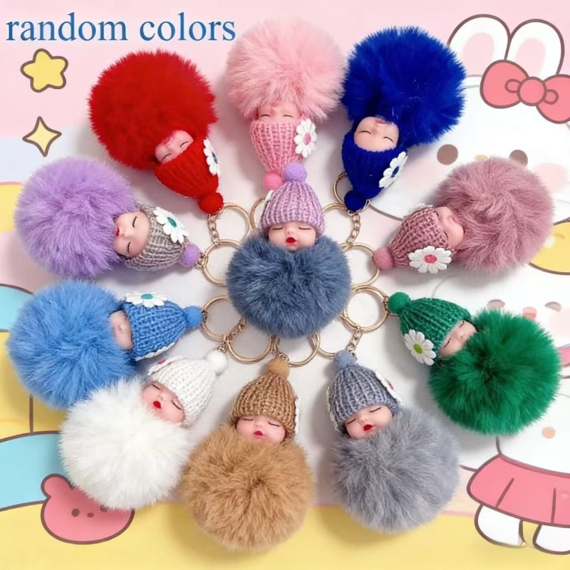 doll keychains sold on Temu United States