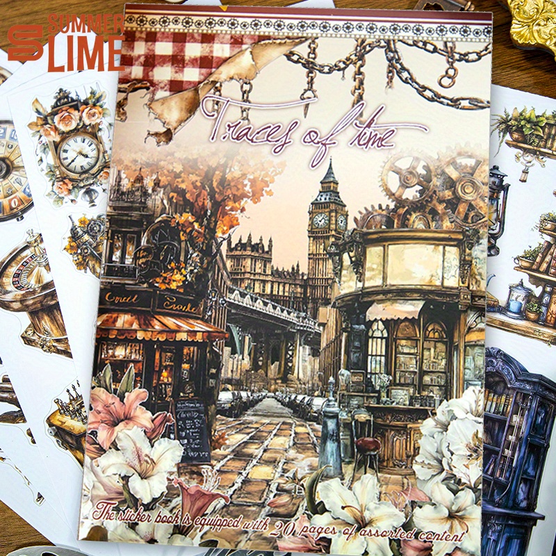 Bloc Notes De La Série Esthétique Vintage, 30 Feuilles De Papier