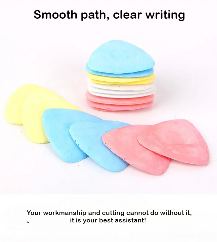 10pcs Erasable Fabric Tailor Chalk Set, Multicolor Sewing Pattern Marking Tool, Clothing Patchwork DIY Needlework Accessories in Box