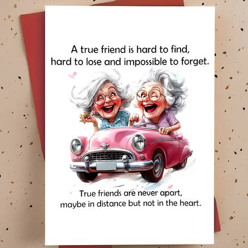 a fun birthday card for humorous friendship quotes birthday anniversary for or bff suitable for women men teens and adults