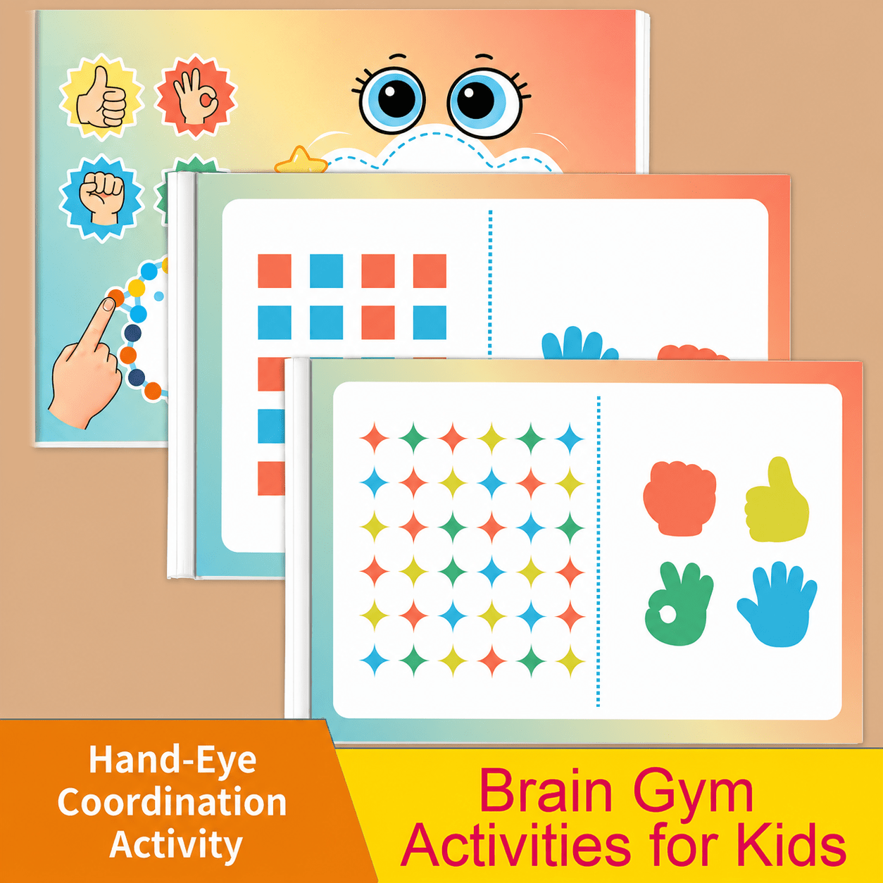 Brain Gymnastics Activities Book for Memory and Focus