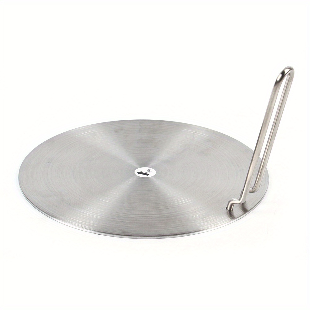 E-shop Induktionsherd Wärme Diffusor - 9.45" Edelstahl & Aluminium Wärme Spreader für gleichmäßige Zubereitung - Passend für die meisten Töpfe/ Pfannen