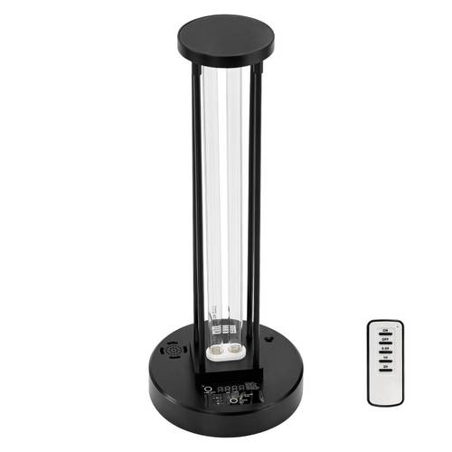uv light 36w ultraviolet lamp with ozone purifier uvc lamp with 30 60 3 gear timer and remote control for to 400 uvo lights for living room bedroom hotel school