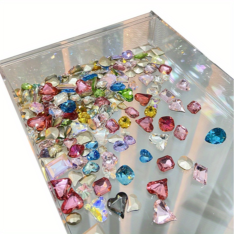 

50pcs 3d Art Rhinestones - Mixed , Decorations For