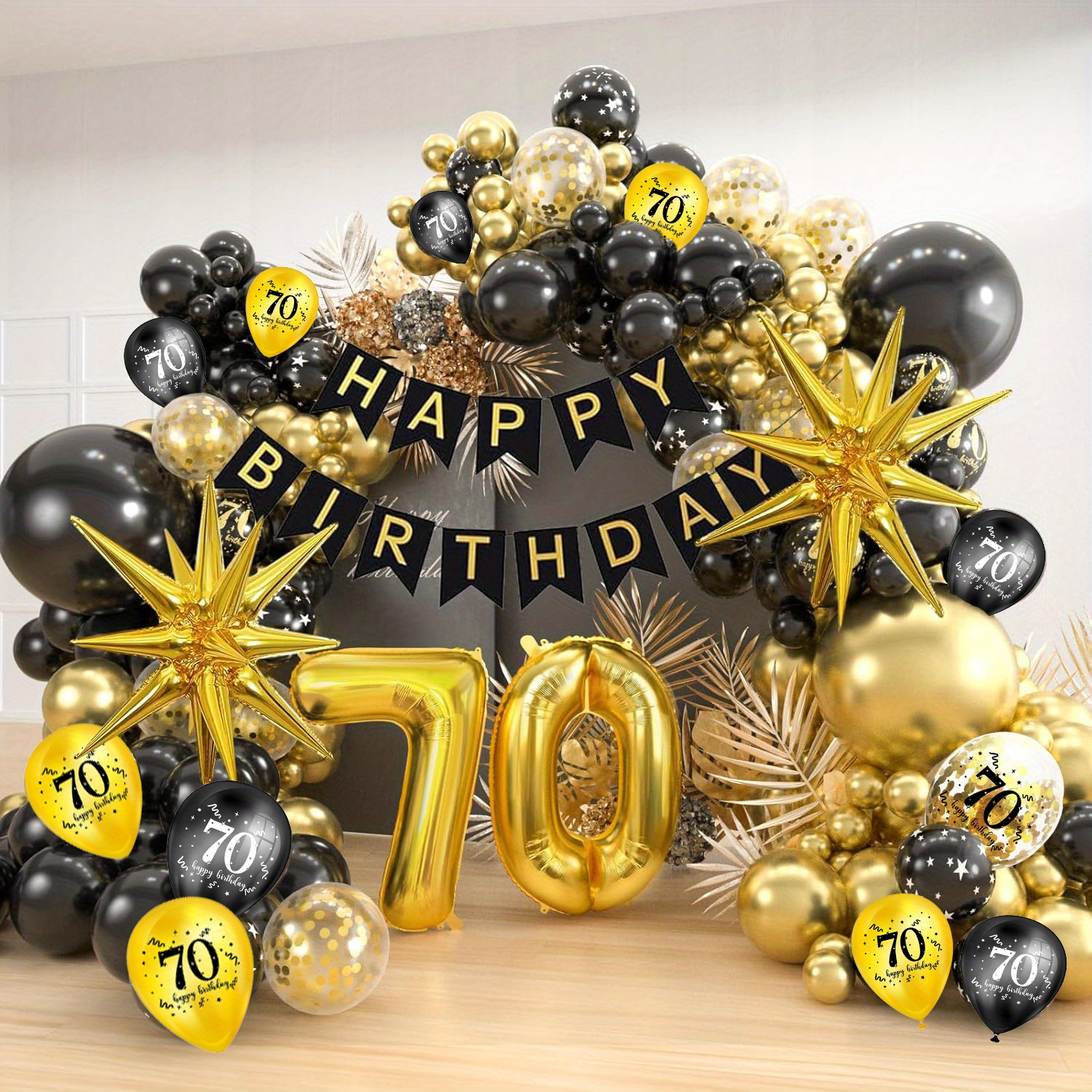 Milestone Birthday Supplies Creative Converting 70th Birthday Balloons ...