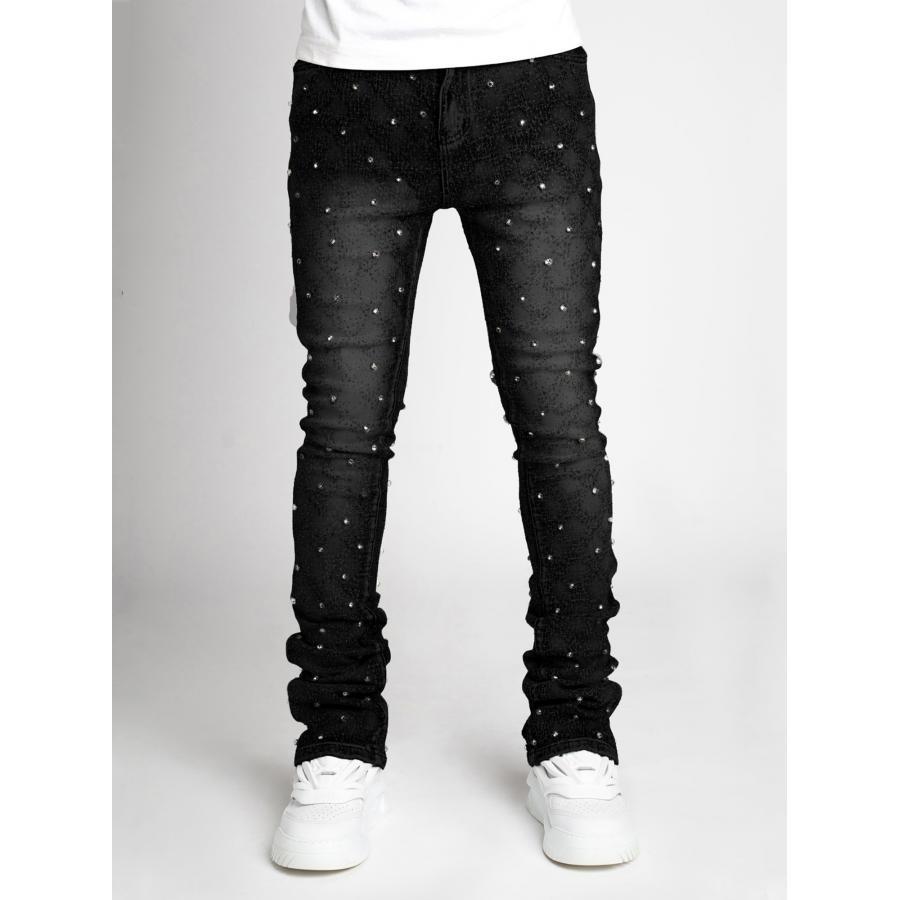 

Men' Summer Skinny Jeans Fashion Streetwear Denim Pants With Pockets