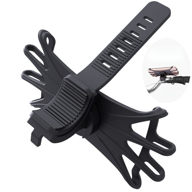 TEMU Universal Phone Holder, Suitable For Bicycle/e-bike/motorcycle Handlebar Phone Mount, Bracket, Navigation Holder, Compatible With Iphone And