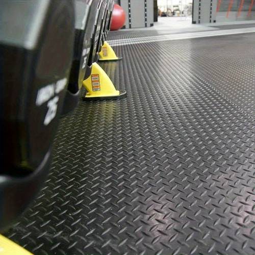 hochbelastbare, ineinandergreifende pvc-oxford-gewebe-bodenmatte, rollenmatte, rutschfest, vinyl/gummi, für garagen, fitnessstudios, lagerhallenböden – einfache installation, hohe festigkeit (keine werkzeuge/kleber erforderlich)