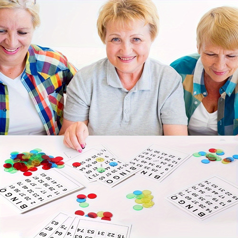 Classic Bingo Game Cards Set