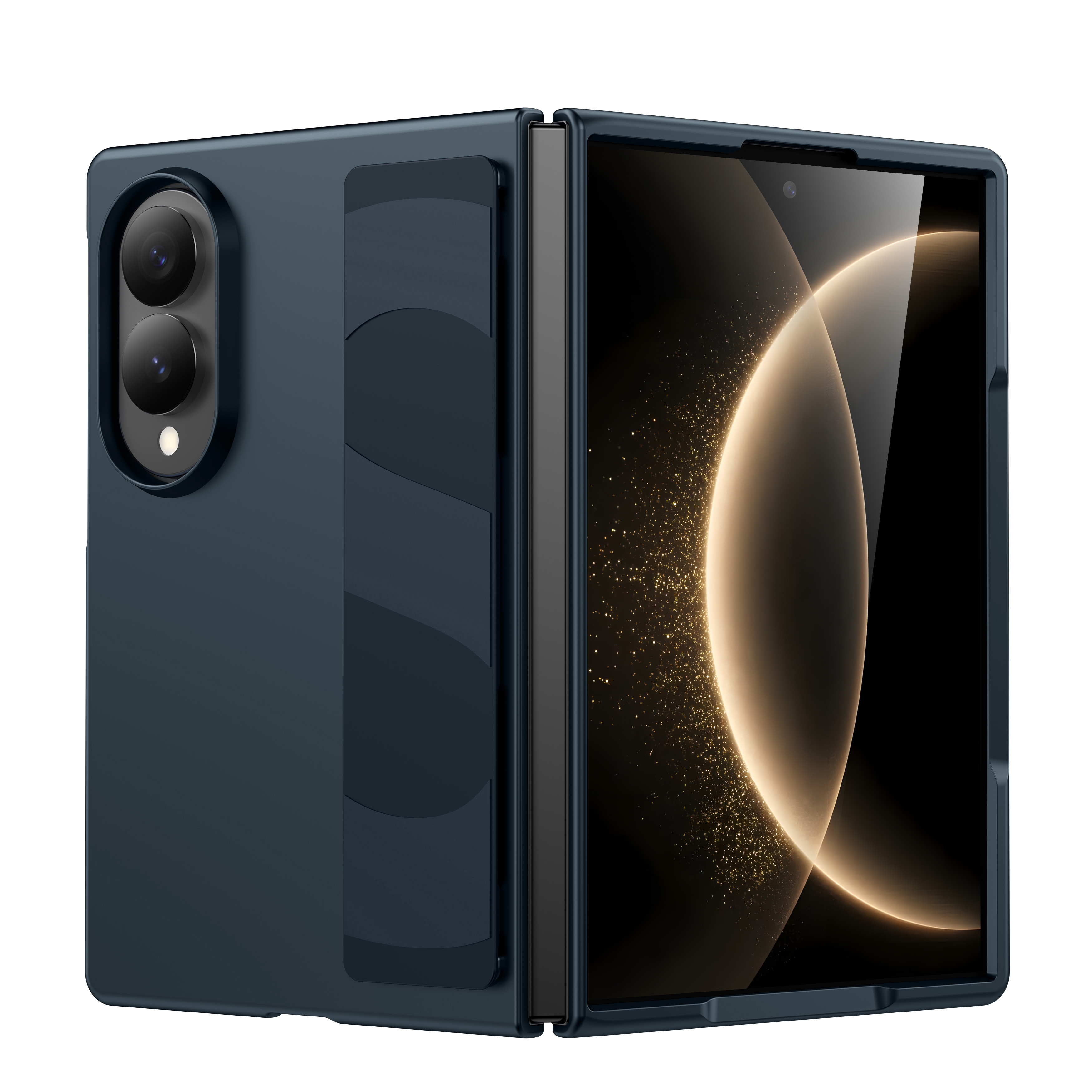 TEMU Phone Case - Phone Case For Galaxy Fold 8 Wide, New Minimalist Wristband High Aesthetic Frame Heightened Design Trendy Suitable For Holiday