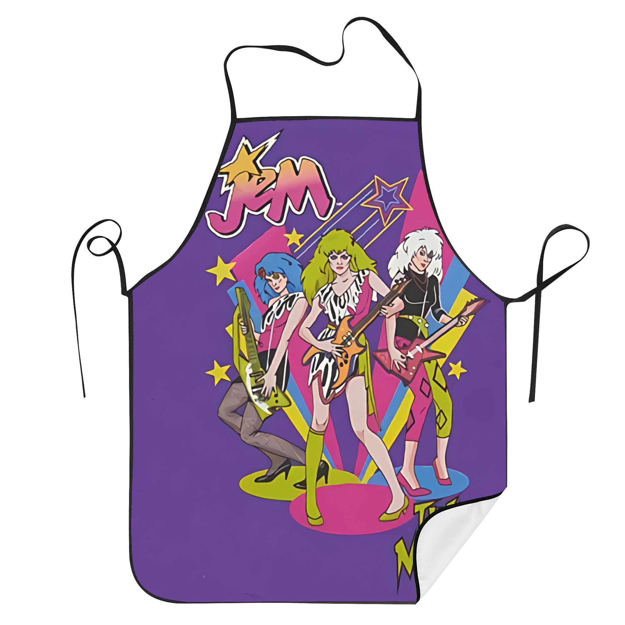 

Cartoon Cartoon Printed Polyester Apron Sleeveless Kitchen Cleaning Apron