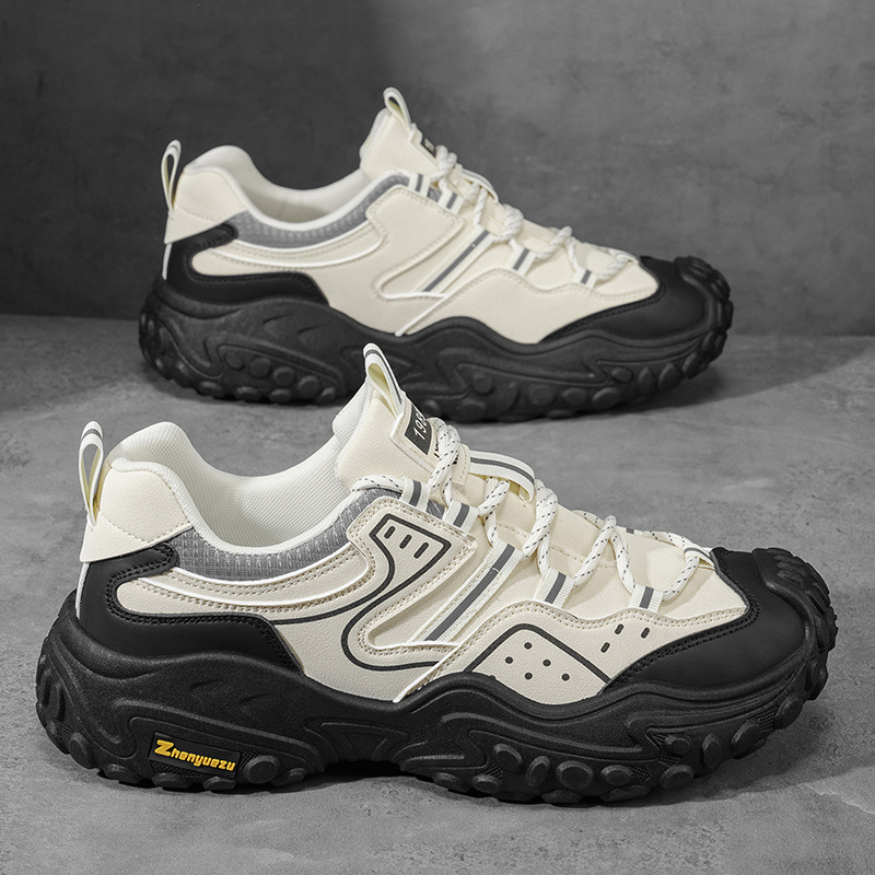 Men's Comfortable Thick-Soled Casual Athletic Shoes