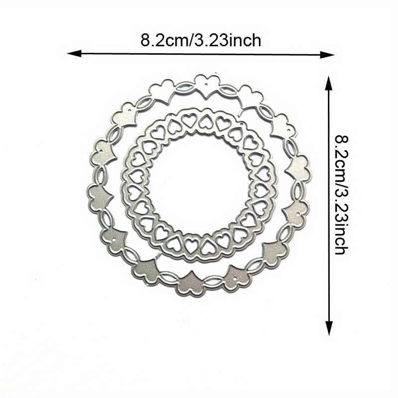 Metal Cutting Dies Shapes For Scrapbooking, Card Making, And Embossing Templates