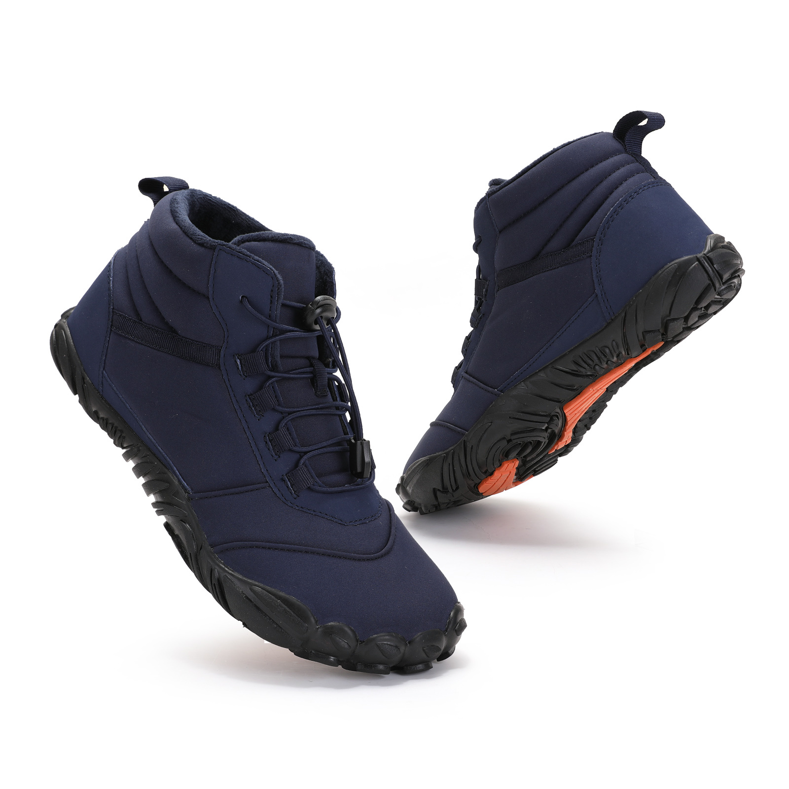 Winter Thickened Plush Outdoor Boots for Cold Weather