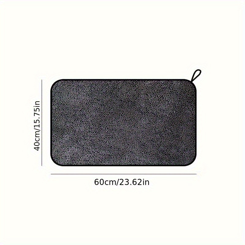 E-shop Premium Mikrofaser Auto Handtuch 35.43In .62In Extra Große Größe - Doppel-Spiral Design, Streifenfreies Trocknen, Geeignet für Autos, LKWs,