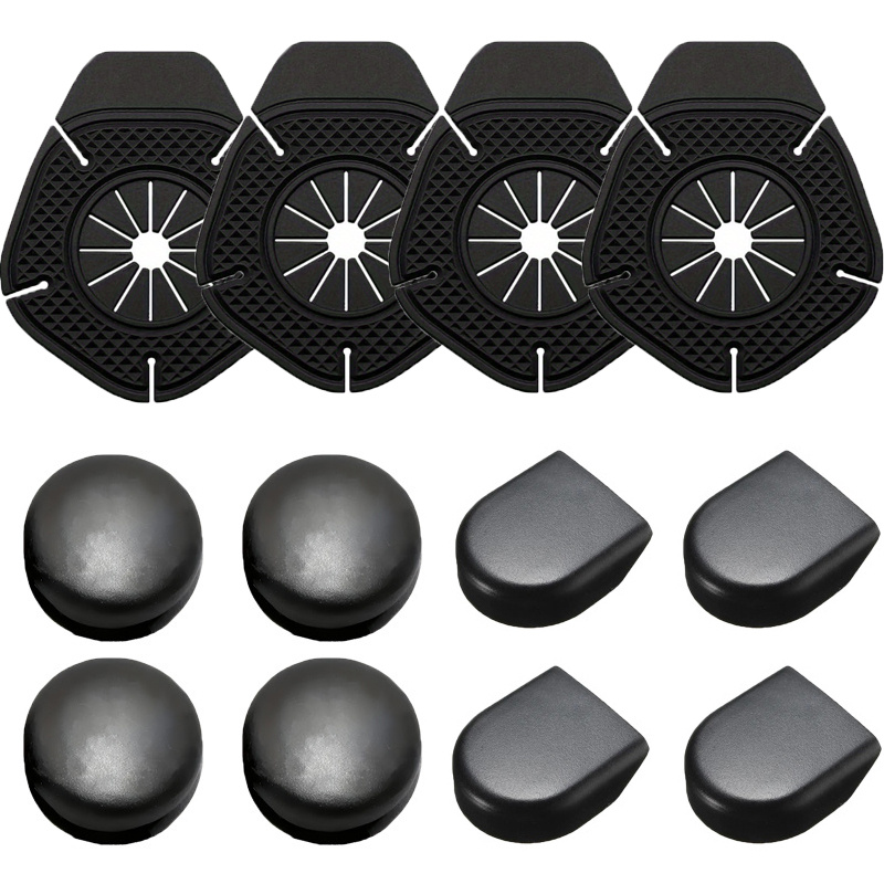 TEMU 12pcs Set Of Silicone Wiper Shaft Protective Cover And Car Wiper Arm Cap Nut, Universal Car, Truck, And Suv Windshield Wiper Arm Hole Protective