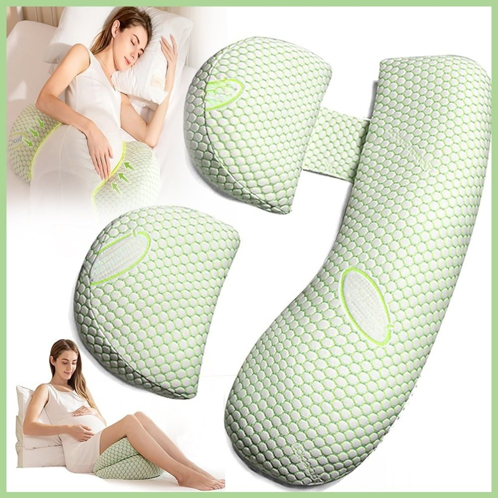Soft Breathable Ergonomic Waist Support Pillow, Comfortable Lumbar Cushion Ideal For Pregnant Women, Seniors And Use