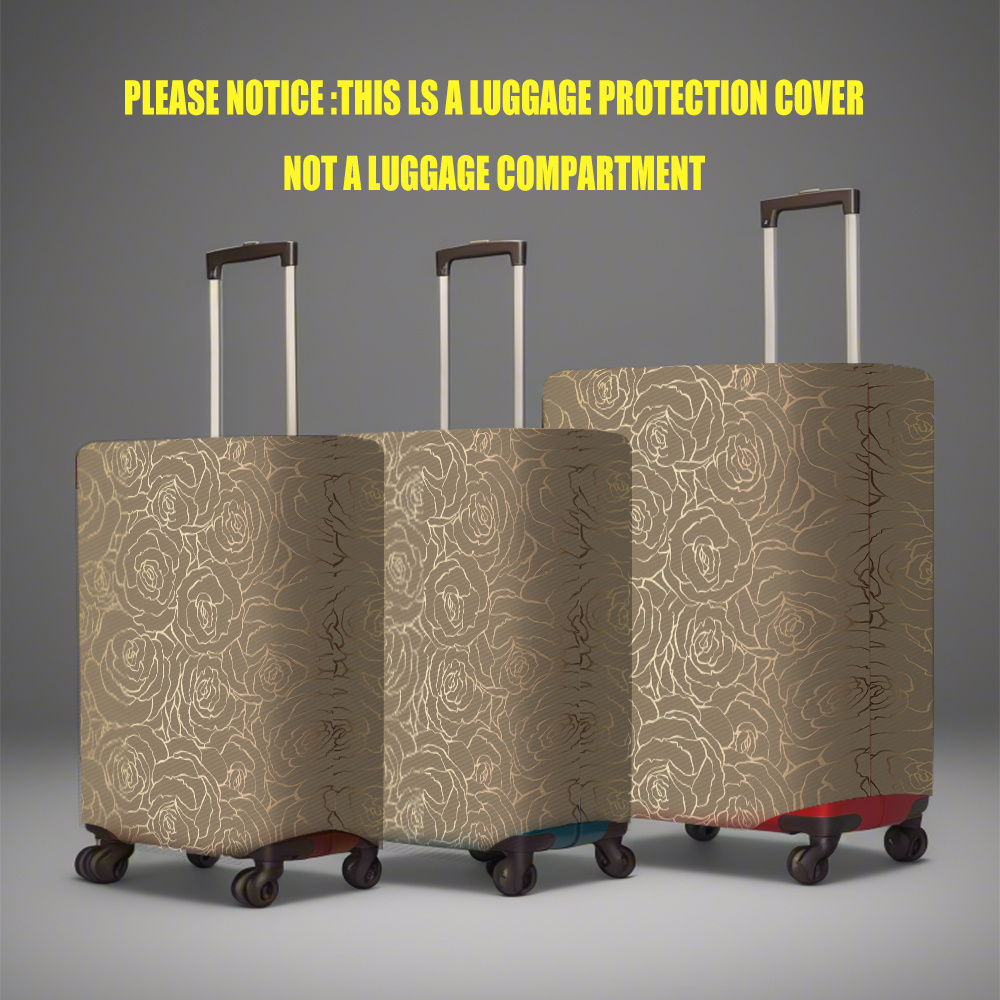 TEMU 1pc Cartoon Print Travel Luggage Cover Suitcase Protective Cover Washable Luggage Cover Travel Luggage Cover Suitcase Protective Cover Suitable