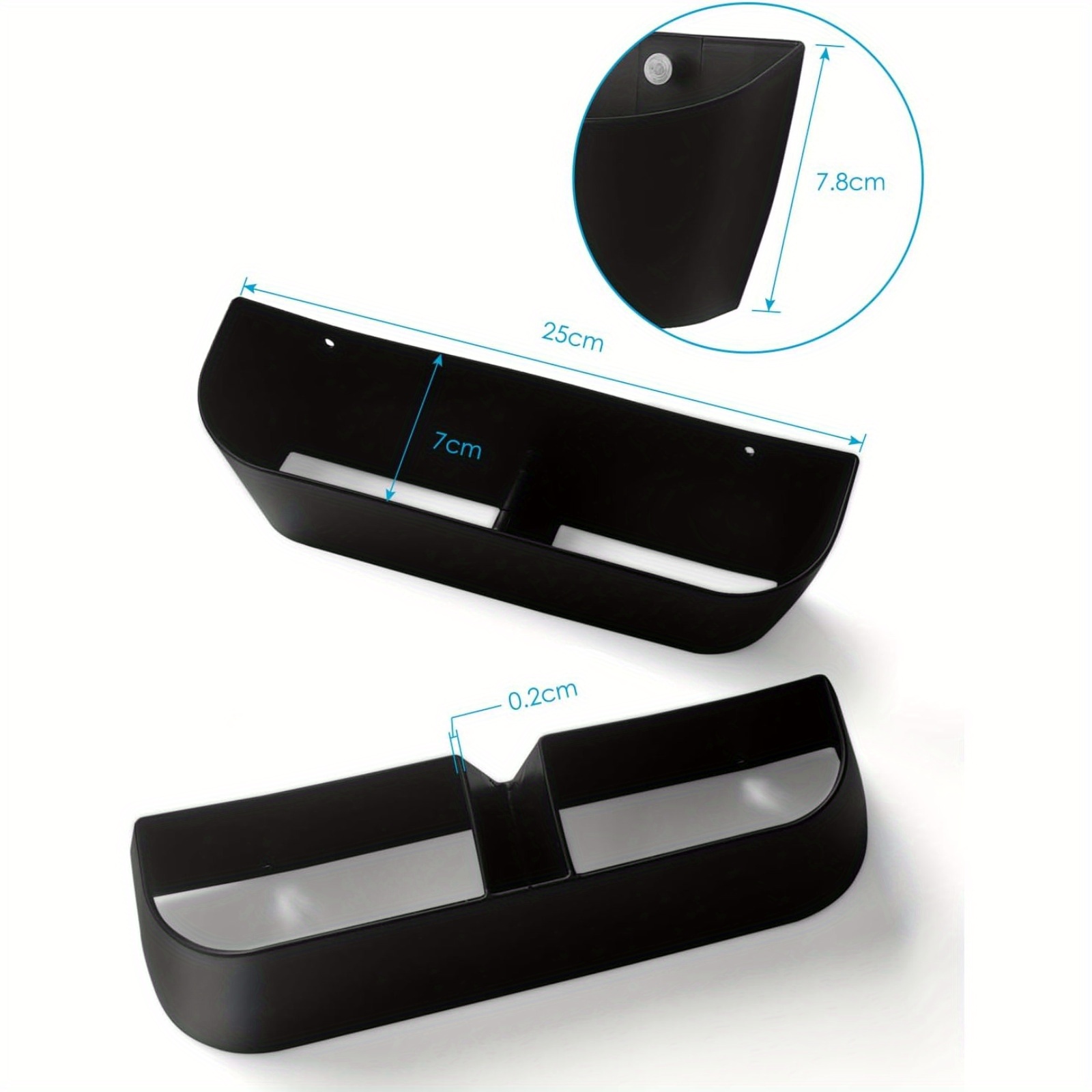 TEMU 【2個セット】壁掛けシューズ、キャンピングカーに最適。粘着式設置または穴あけ設置の。壁やドアに靴を吊り下げるように設計された、吊り下げ式シューズ。