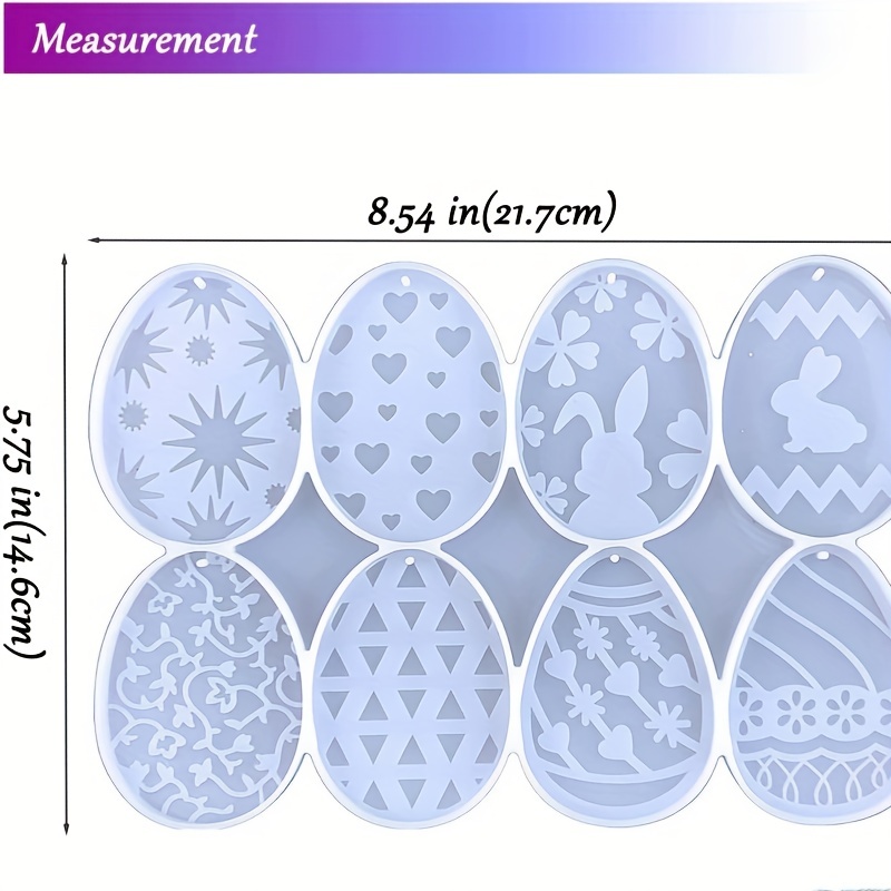 Resin Casting Molds Full Sheet Rabbit Silicone Mold Easter Plaster Pendant Ornament, Irregularly Shaped Diy Pendant And Home Decoration Ornament For Diy Craft