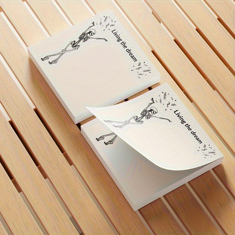 30pcs Customizable Fun Sticky Notes with Personalized Text