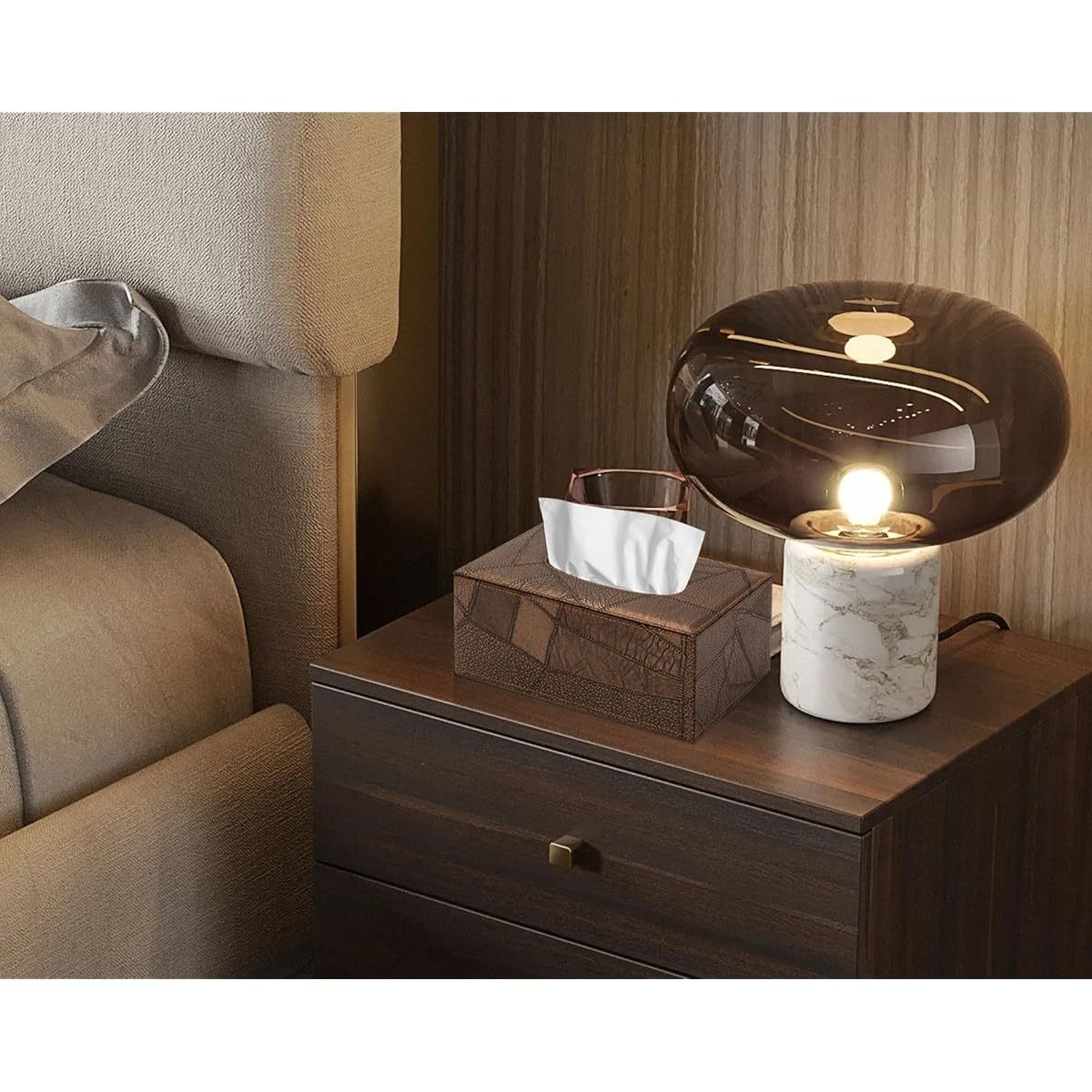   rectangular tissue box cover for bathroom   Product details 0