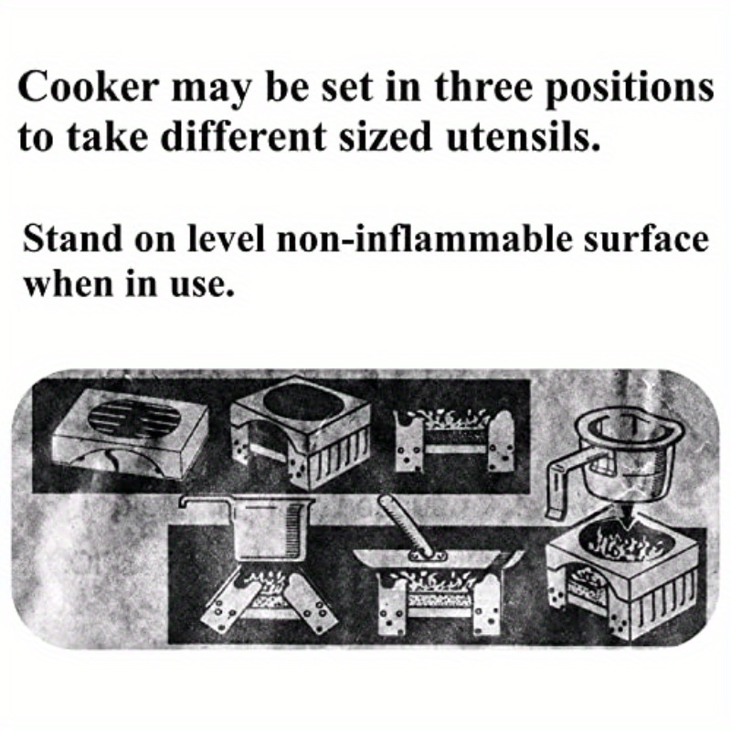 Ultralight Camp Mini Pocket Folding Stove - Compact Portable Camping Stove with Ventilation Holes, Durable Metal Construction for Backpacking, Hunting & Outdoor Adventures, Camping Stove Portable, Adventure Gear, Sleek Metallic Finish, Sturdy Metal Construction