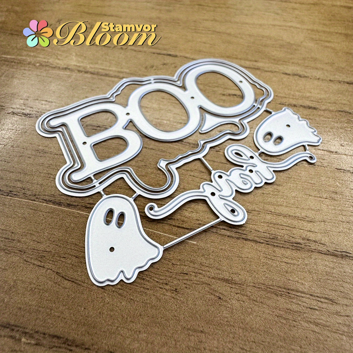 TEMU Moule de découpe de papier " de d'Halloween" pour gaufrage et décoration de création de cartes pour albums de scrapbooking