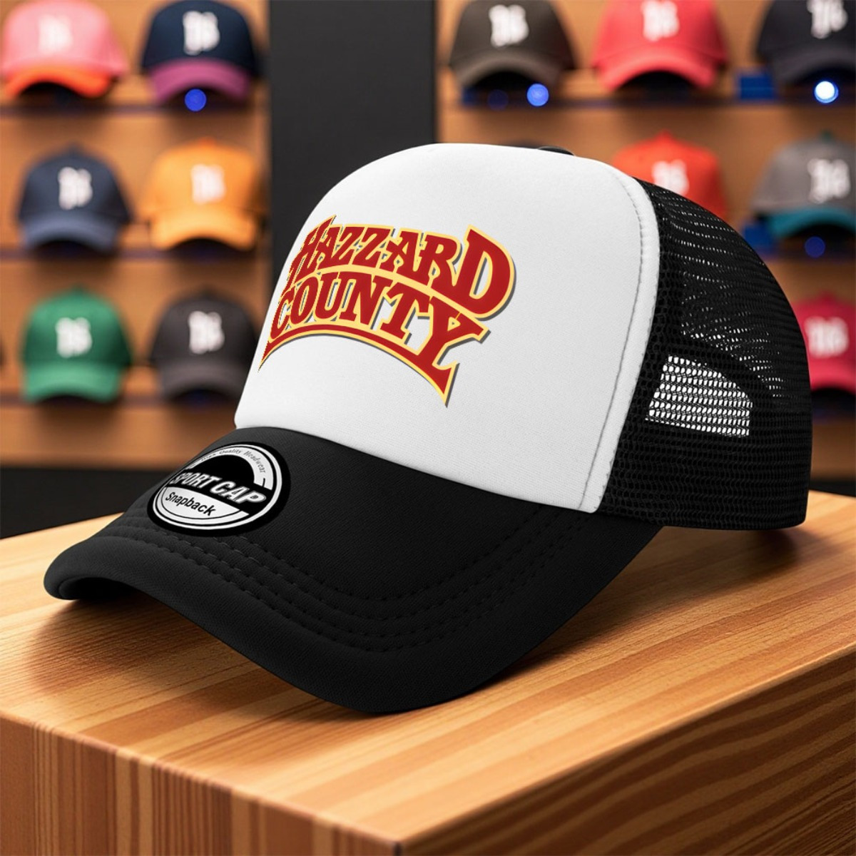 TEMU 1pc County Theme Breathable Mesh Multi-, Suitable For , Golf Caps, Baseball Caps, Bucket Hats