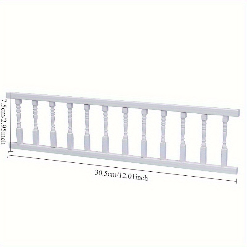 TEMU Home Decoration Ornaments, Fence Handrails, Model Decorations - Diy Miniature Photography Props/living Room Scene Decorations