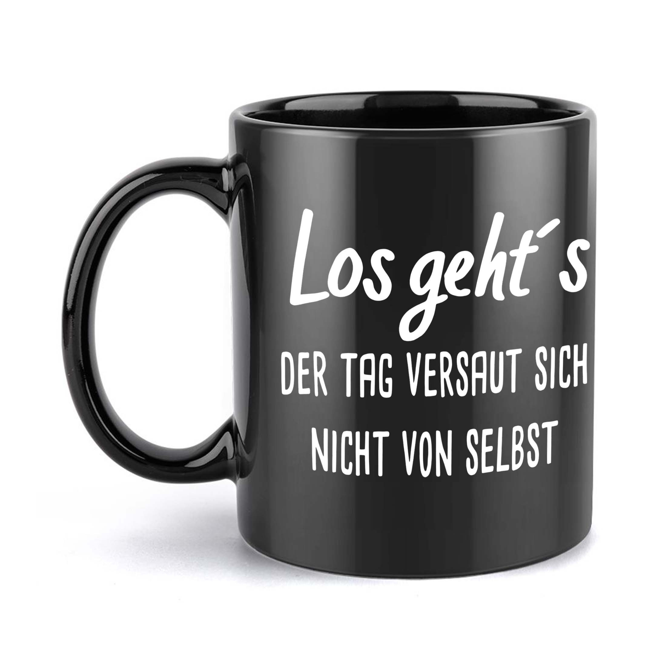 Image of 1pc, German, Text Funny Mug, 11oz Ceramic Water Cup, Gift Coffee Cup, Decorative Cup, Ideal Birthday And Holiday Gift, Very Suitable For Office//party Gift/wedding Gift/llabour Day Gift