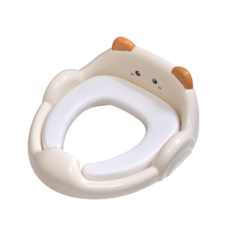 TEMU Potty Seat Toilet Cushion For Infants And Toddlers Home Toilet Soft Seat Toilet Ring Cartoon Potty Ring