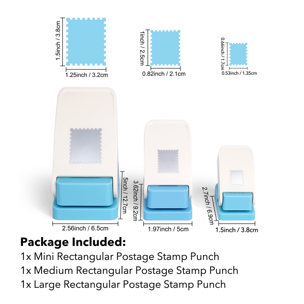 TEMU 3pcs Plastic Punch Of Large, Medium, And Small Sizes Suitable For Handmade Cards, Photo Albums, Scrapbook Decorations, Mold Cutting Set Template