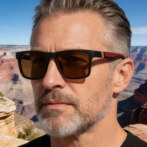 new square polarized sunglasses for men retro vintage style with protection pc temples outdoor driving cycling sun sunglasses fashion eyewear gifts