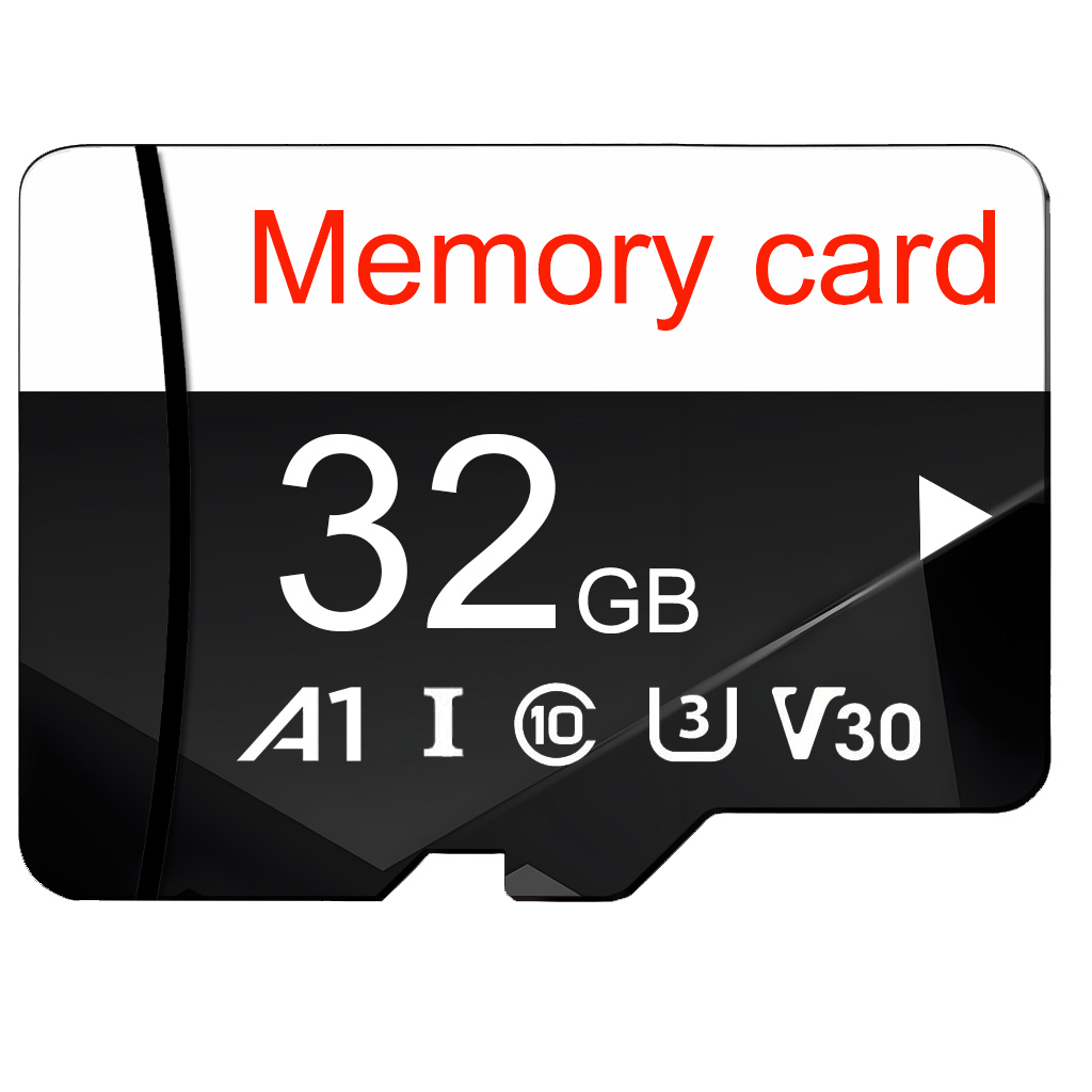 TEMU Carte mémoire TF , disponible en variantes de 64 Go, 32 Go, 16 Go, 8 Go, 4 Go, et avec adaptateur inclus, dotée d'une classe de vitesse A1 C10
