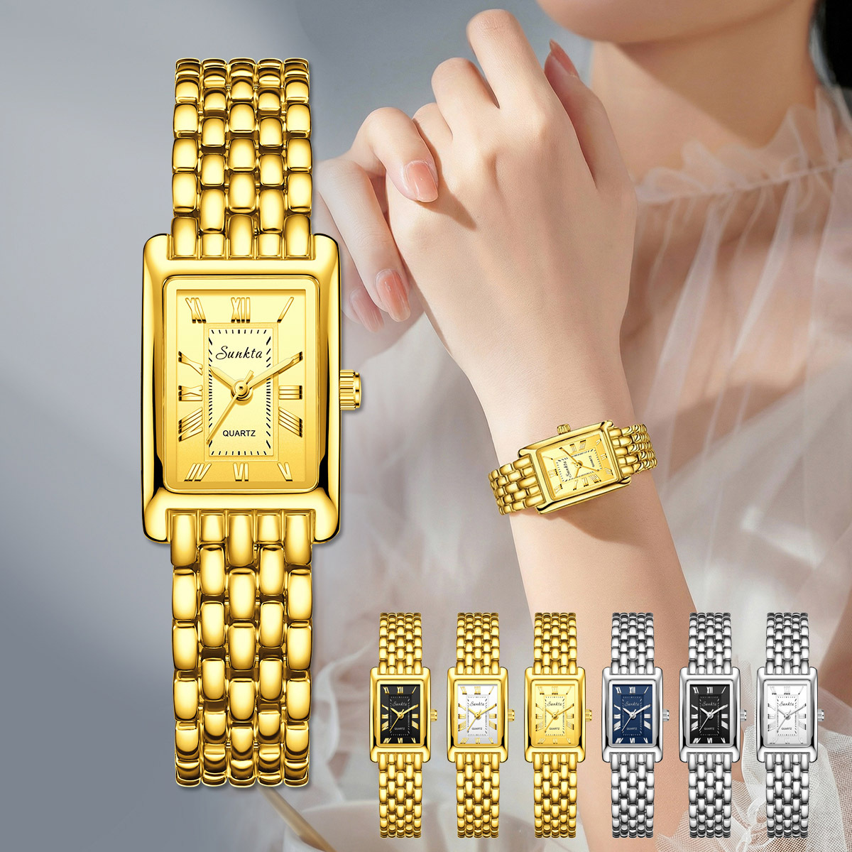 LIGE 2026 Women's Thin Elegant Quartz Watch, Stylish Design