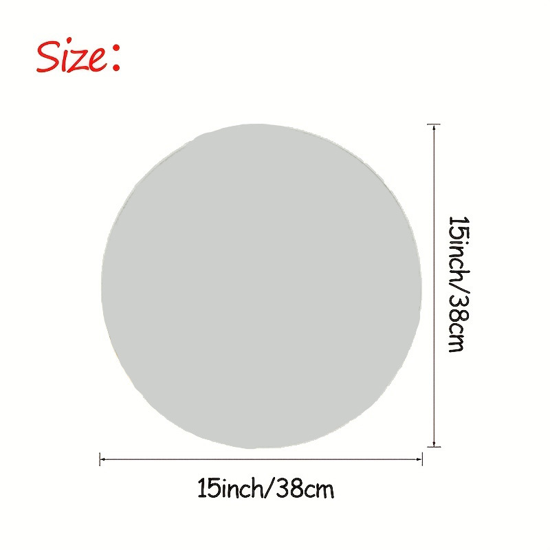 4pcs set 2d flat festive polyester round placemats featuring a pink christmas snowman and christmas   suitable for home kitchen banquet and holiday dining decoration 2d flat