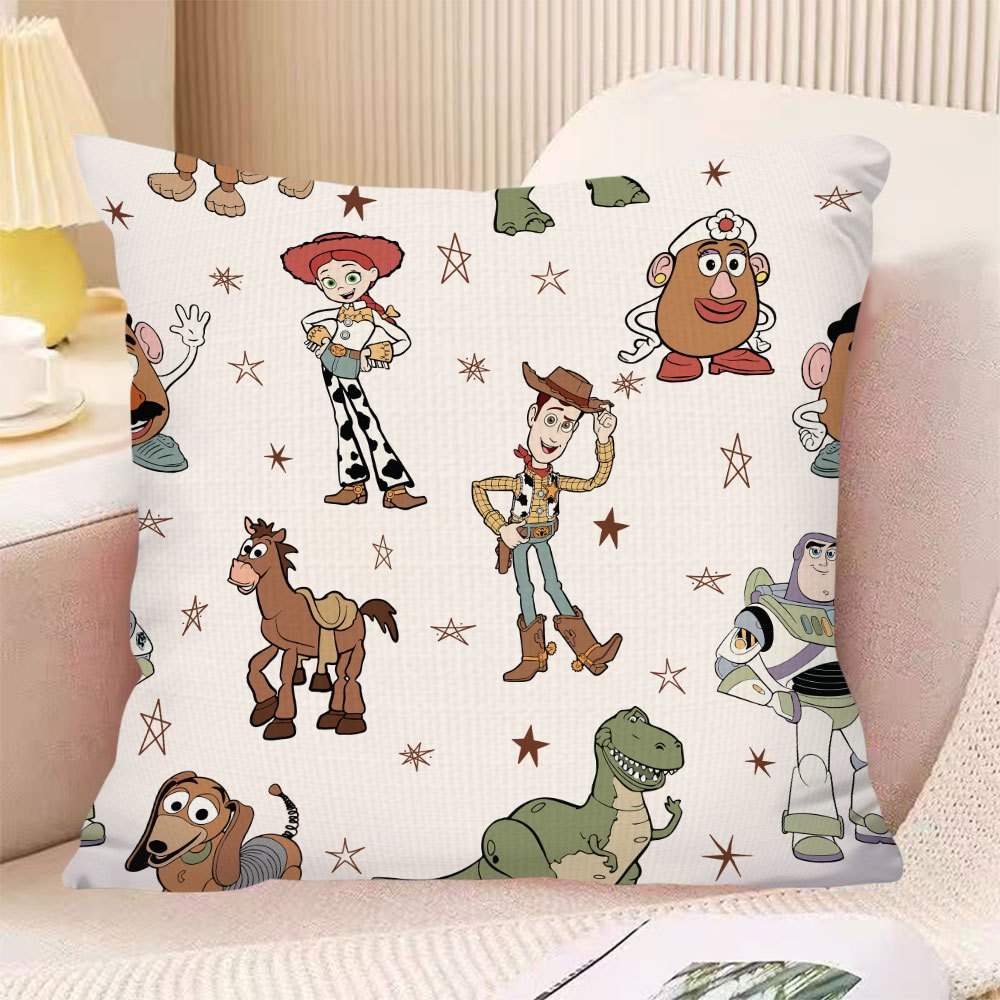 TEMU 1pc Throw Pillow Cover, Traditional Style, 100% Polyester, Machine Washable, Suitable For All Room Types, Ideal For Home Decoration And Parties