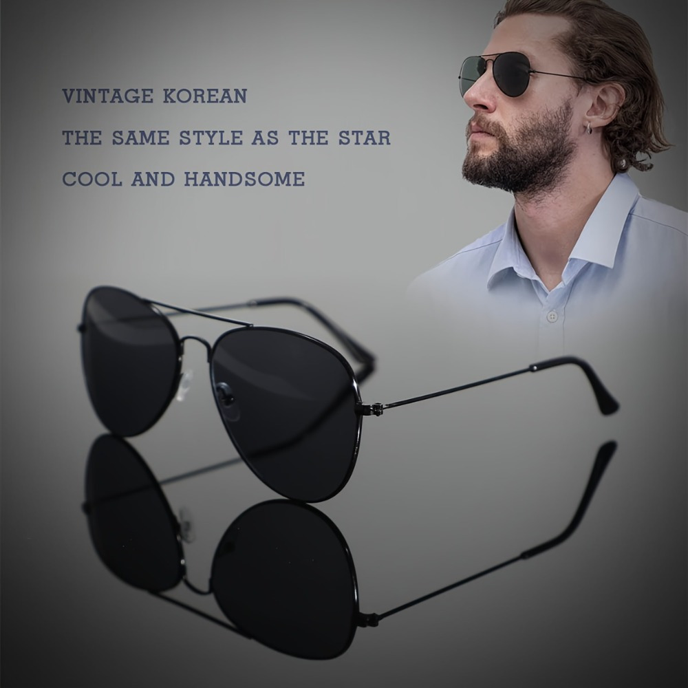 óculos de sol masculinos   pretos irregulares com    , moda   e americana, fáceis e casuais, dobradiças de metal, adequados para uso diário e  , presentes perfeitos para festas, festivais de  ,   e oferecer