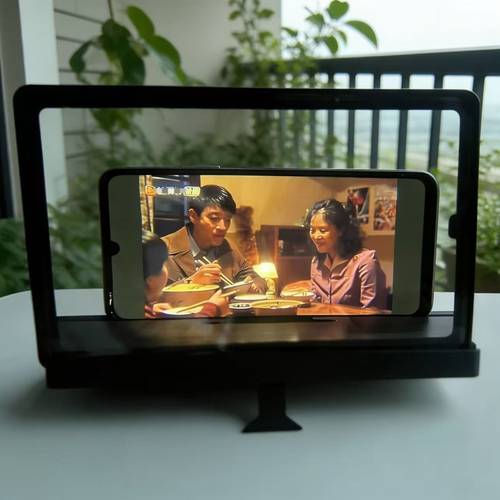 2026 new model horizontal and phone screen amplifier ultra clear for watching shows projector for eye protection lazy stand flat type desktop stand
