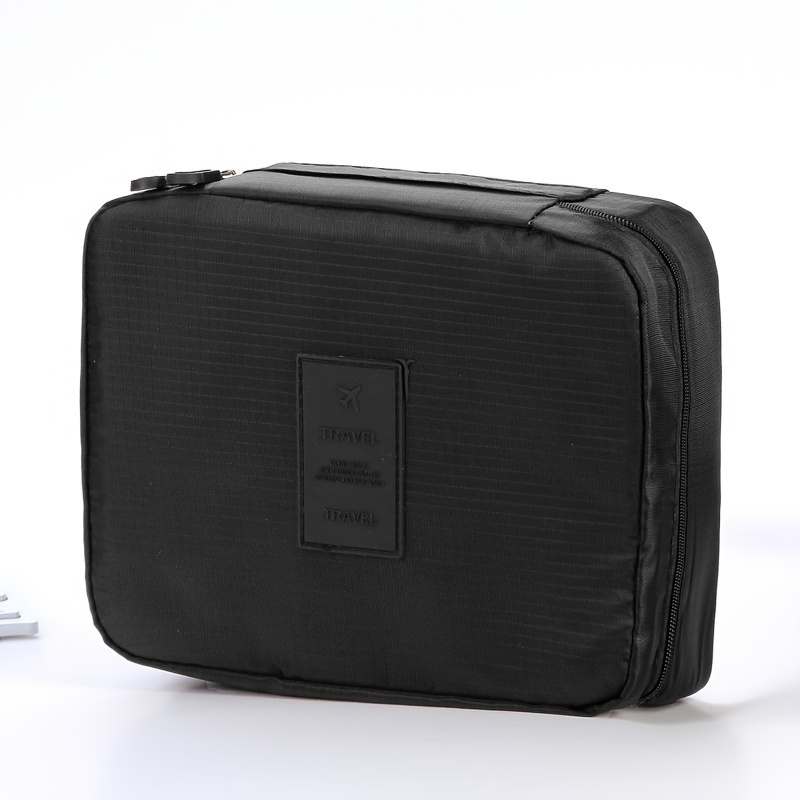 E-shop Gepäck-Organizer-Tasche, Reise-Kulturbeutel mit großem Fassungsvermögen, Schminktasche, tragbare multifunktionale quadratische
