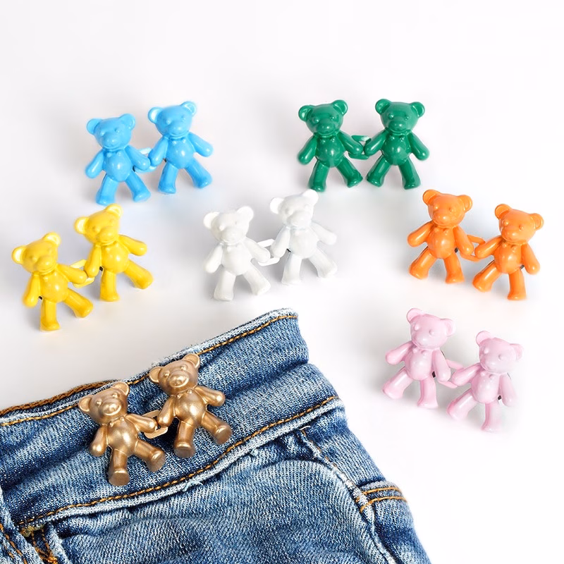 5pcs or single adjustable detachable belt suitable for jeans no sew installation 10 color options cinnamon golden navy with metal buckles waist tightener for Product details 4