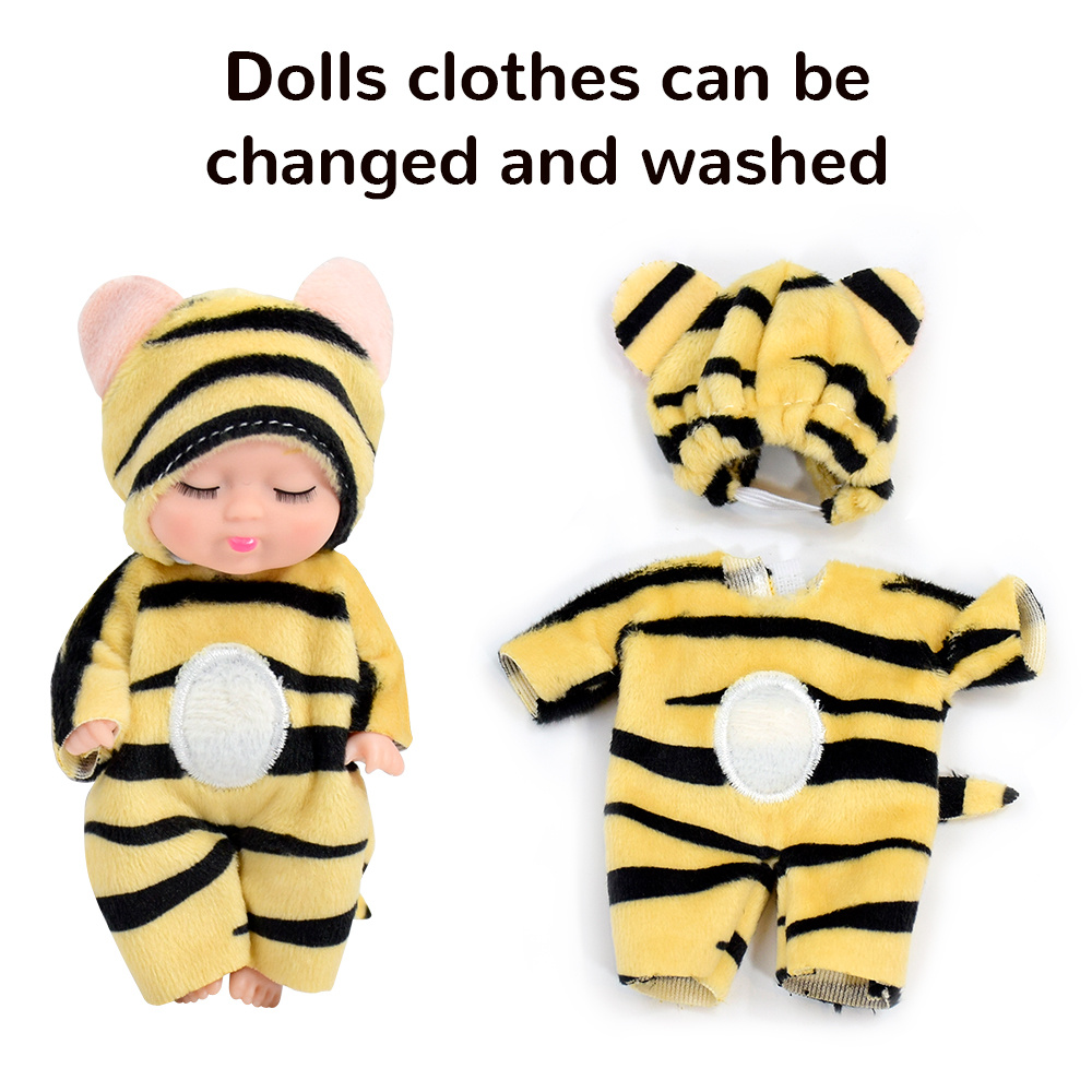 Mini Sleeping Doll Toy Set with 6 Styles